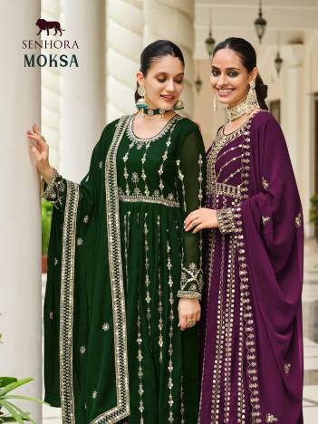 Moksa By Senhora Dresses Designer Partywear Dress Collection